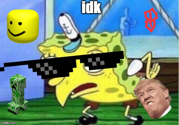 Mocking Spongebob | idk | image tagged in memes,mocking spongebob | made w/ Imgflip meme maker