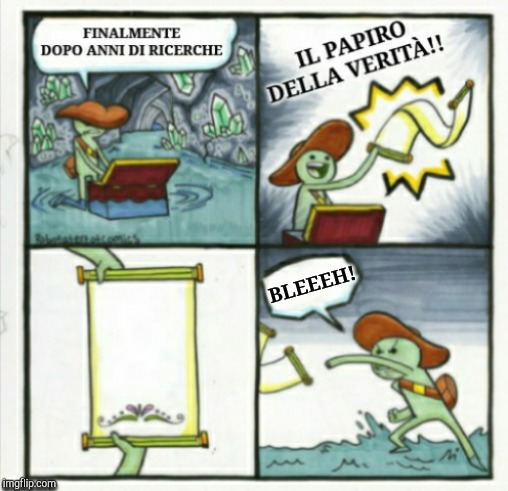 The Scroll of Truth Blank Ita Blank Meme Template