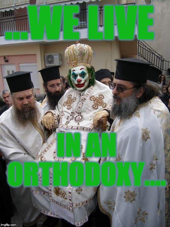 ...you wouldn't get it | ...WE LIVE; IN AN ORTHODOXY.... | image tagged in you wouldn't get it | made w/ Imgflip meme maker