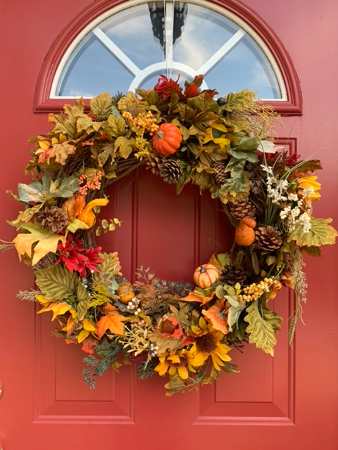 Fall wreath Blank Meme Template