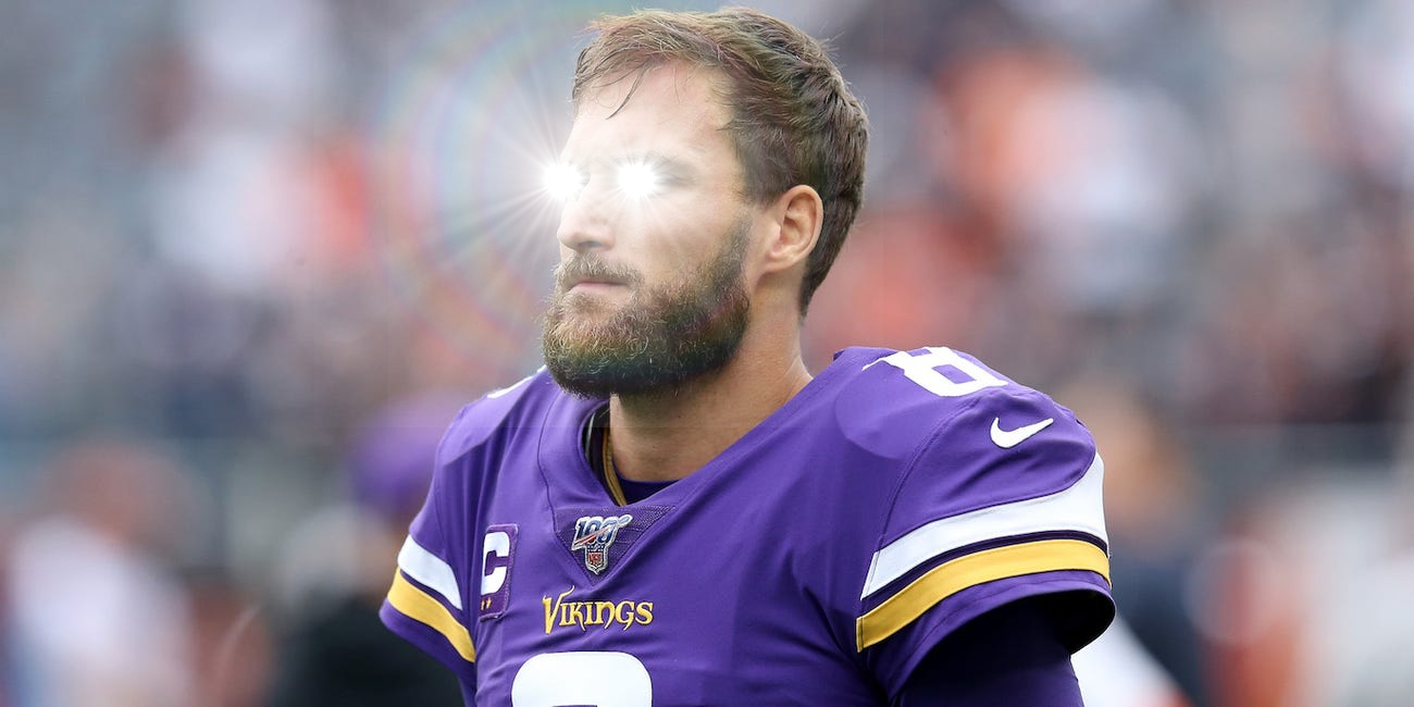 Kirk Cousins Activated Blank Meme Template