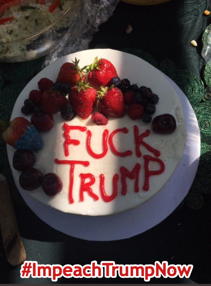 Let Trump Eat Cake! Blank Meme Template