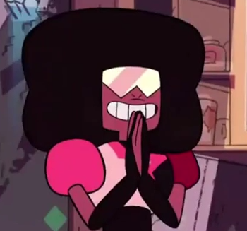 Garnet's Excited Blank Meme Template