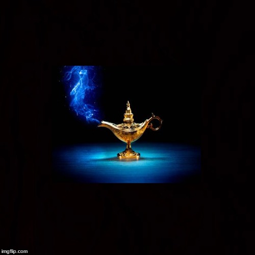 Djinn - Smokeless Fire | image tagged in lantern,blue,smokeless fire,jinn,genie,arabia | made w/ Imgflip meme maker
