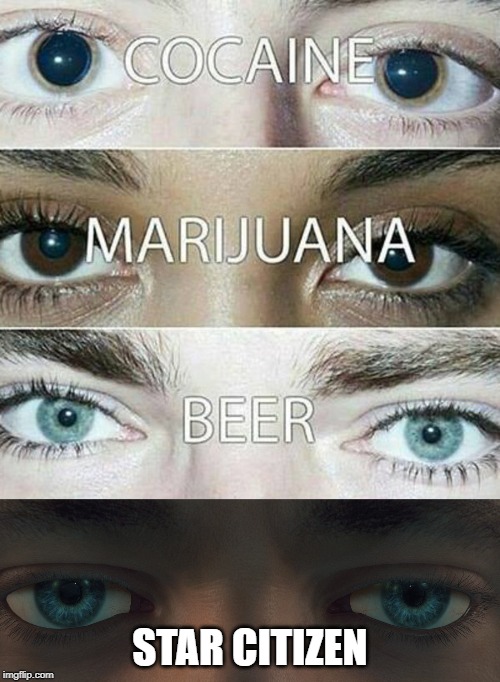 STAR CITIZEN | image tagged in your eyes on drugs | made w/ Imgflip meme maker
