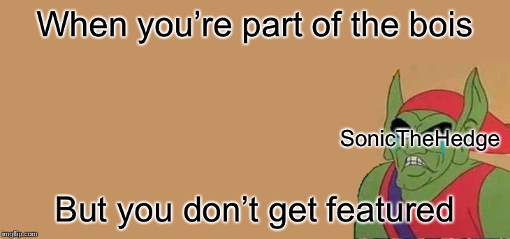 Lonely Boys | When you’re part of the bois But you don’t get featured SonicTheHedge | image tagged in lonely boys | made w/ Imgflip meme maker