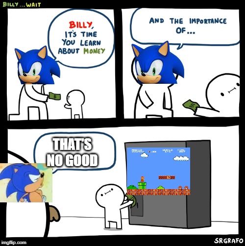 Billy no | THAT'S NO GOOD | image tagged in billy no | made w/ Imgflip meme maker