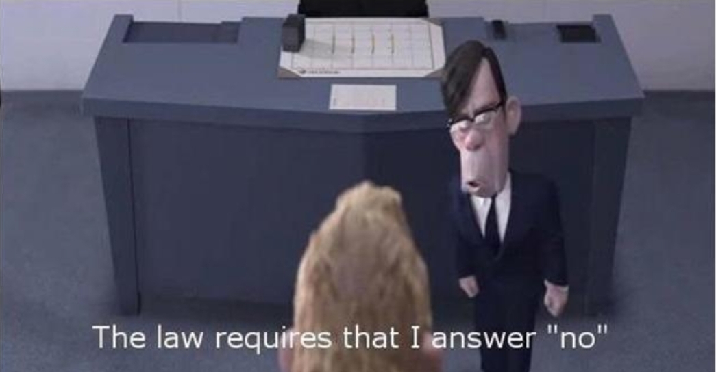 High Quality Incredibles Law Blank Meme Template