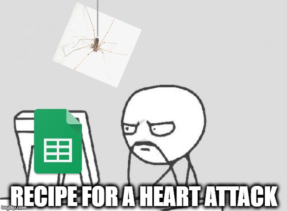 Computer Guy Meme | RECIPE FOR A HEART ATTACK | image tagged in memes,computer guy | made w/ Imgflip meme maker