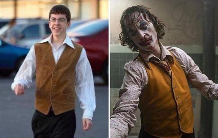 Joker Before and After Blank Meme Template