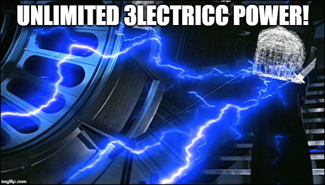 Emperor Electrified | UNLIMITED 3LECTRICC POWER! | image tagged in emperor electrified | made w/ Imgflip meme maker