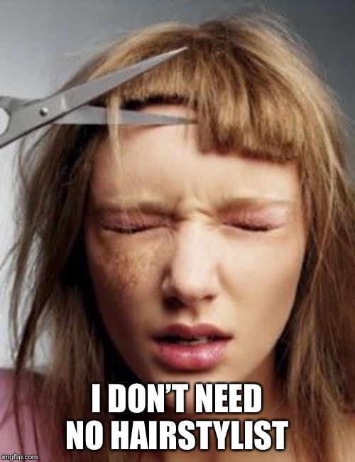 I DON’T NEED NO HAIRSTYLIST | made w/ Imgflip meme maker