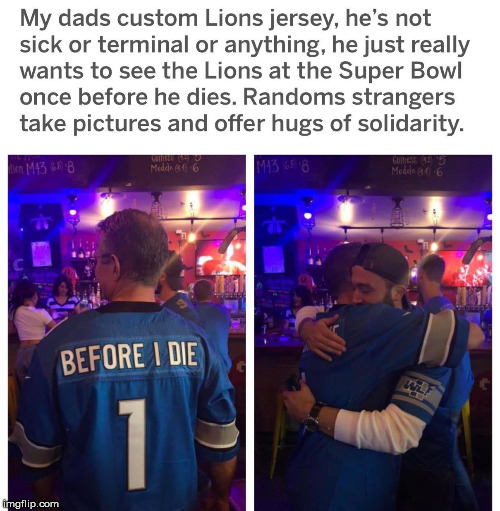 He better live until he is 150 | image tagged in football,detroit lions | made w/ Imgflip meme maker