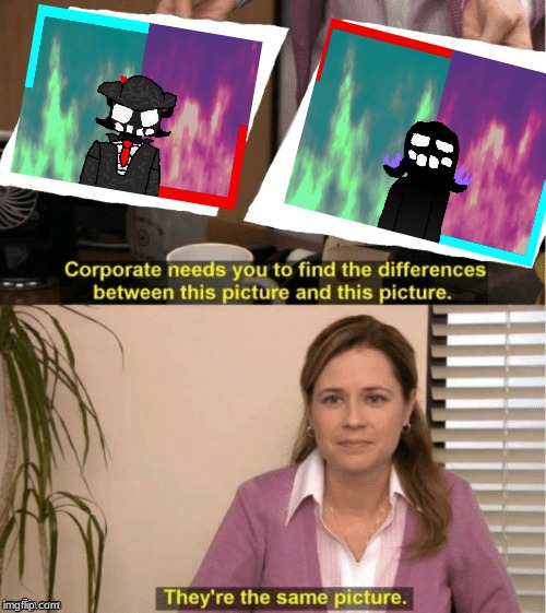 Shes right but shes not right | image tagged in office same picture | made w/ Imgflip meme maker