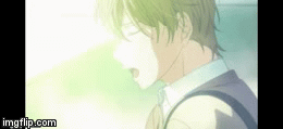 Mafuyu humming | image tagged in gifs,given | made w/ Imgflip video-to-gif maker