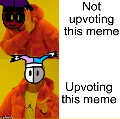 Not upvoting this meme; Upvoting this meme | image tagged in mark hotline bling | made w/ Imgflip meme maker