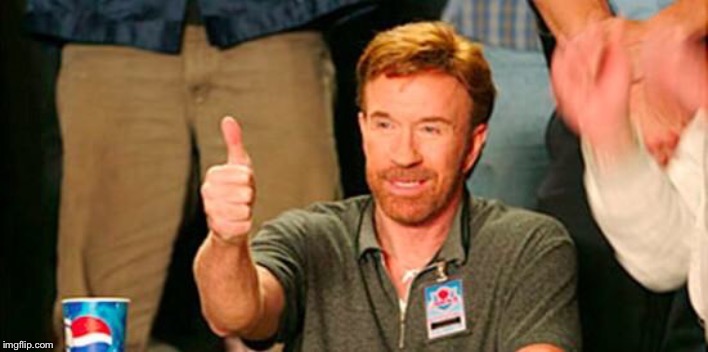 chuck norris thanks you | image tagged in chuck norris thanks you | made w/ Imgflip meme maker