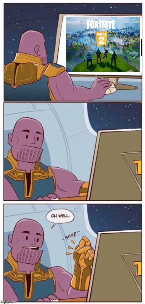 ThanosOhWell | image tagged in thanosohwell | made w/ Imgflip meme maker