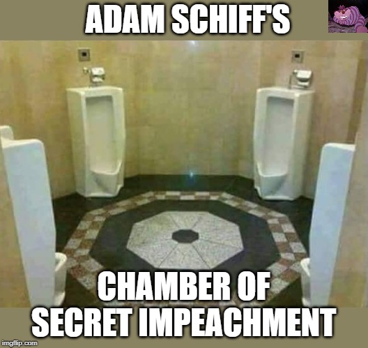 75% of the Entire Congress’ Not Allowed to Enter Schiff’s Secret Impeachment Chamber | ADAM SCHIFF'S; CHAMBER OF SECRET IMPEACHMENT | image tagged in chamber | made w/ Imgflip meme maker