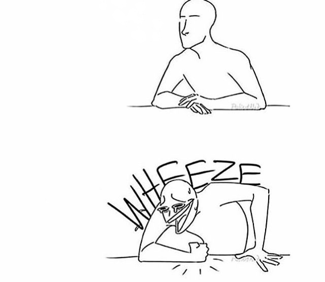 High Quality Wheeze Blank Meme Template