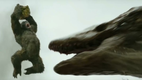 High Quality Kong Vs Skullcrawler Blank Meme Template