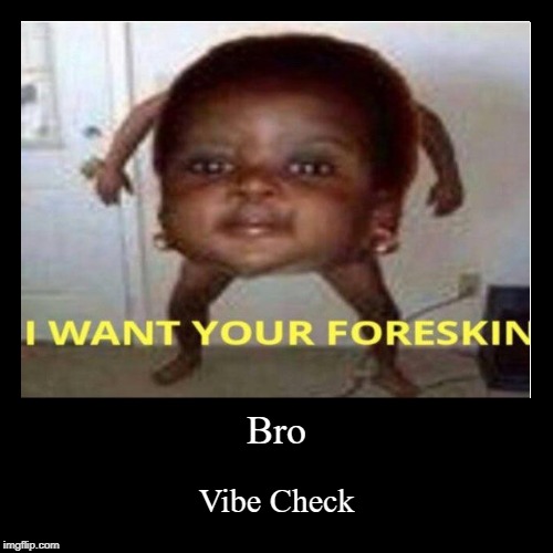 Bro I'm just vibin | image tagged in funny,demotivationals,shitpost,bro,vibe,check | made w/ Imgflip demotivational maker