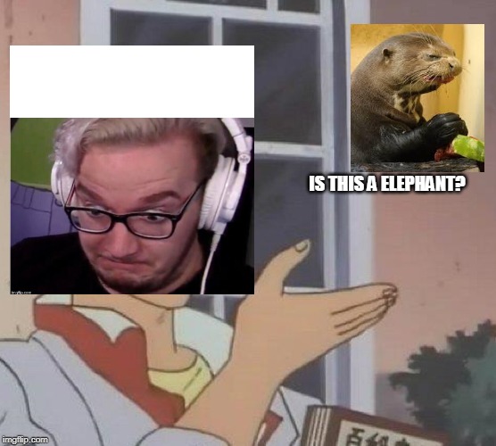 Is This A Pigeon | IS THIS A ELEPHANT? | image tagged in memes,is this a pigeon | made w/ Imgflip meme maker