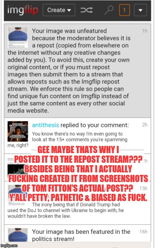 Imgflip is biased | image tagged in imgflip is biased | made w/ Imgflip meme maker