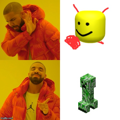 Roblox Vs Minecraft | image tagged in memes | made w/ Imgflip meme maker