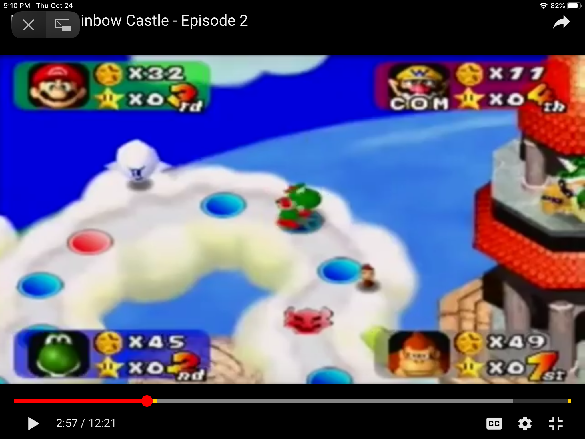 COLORS OF MARIO PARTY!!!!!!!!!!!!! Blank Meme Template