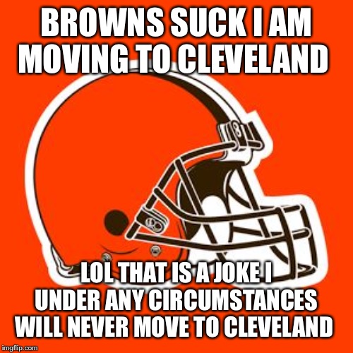 Why the Cleveland Browns Suck