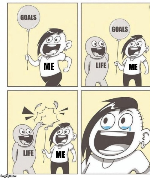 ME; ME; ME | image tagged in sad but true | made w/ Imgflip meme maker