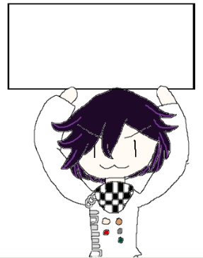 High Quality Facts with Kokichi Blank Meme Template