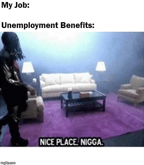 High Quality Job Fired Unemployment Line Blank Meme Template