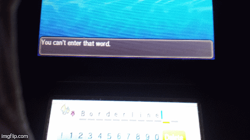Pokemon Hates Borderline! | image tagged in gifs,pokemon | made w/ Imgflip images-to-gif maker