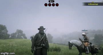 Wonder What Spooked Him? | image tagged in gifs,video games | made w/ Imgflip video-to-gif maker