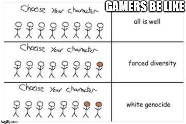 GAMERS BE LIKE | image tagged in gaming meme | made w/ Imgflip meme maker