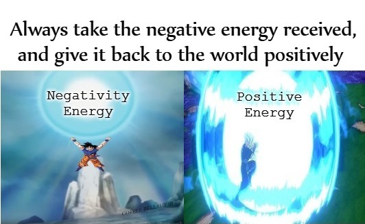 Taking Negativity Turning It Positive Blank Meme Template