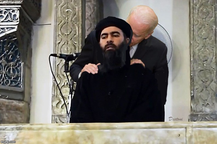 image tagged in isis,biden,wrong | made w/ Imgflip meme maker