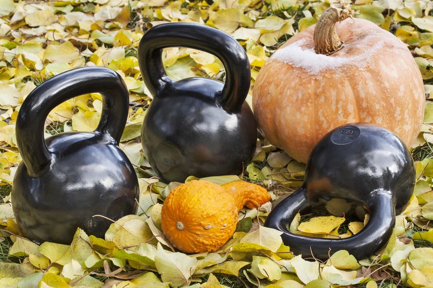 High Quality Halloween Kettlebell Blank Meme Template