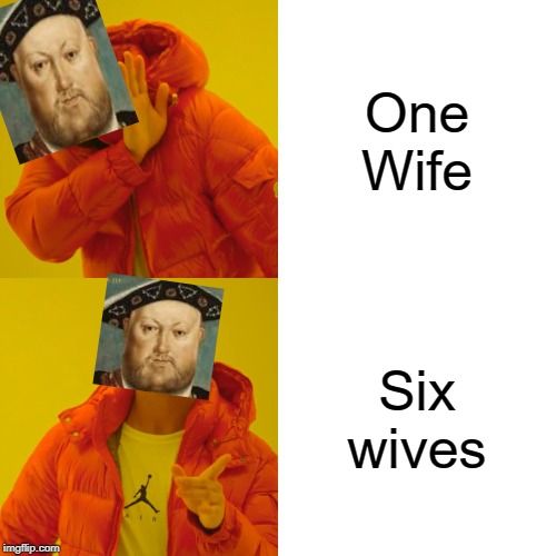 Drake Hotline Bling Meme | One Wife; Six wives | image tagged in memes,drake hotline bling | made w/ Imgflip meme maker