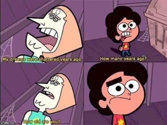 When steven was born rose was gone | made w/ Imgflip meme maker