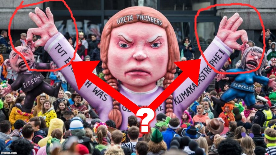 Comments anyone ? | ? | image tagged in memes,greta thunberg | made w/ Imgflip meme maker