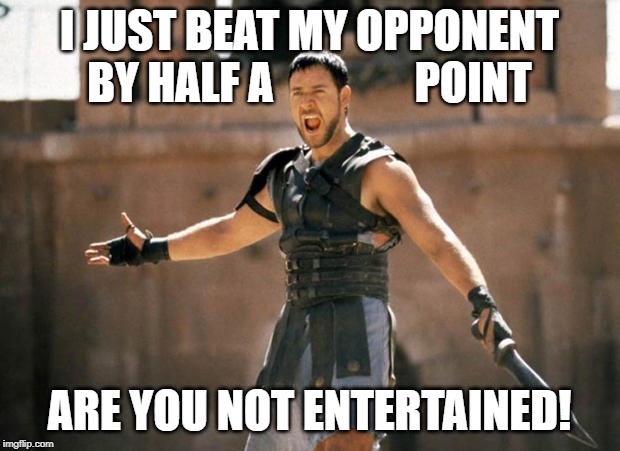 Gladiator Are You Not Entertained Memes Imgflip