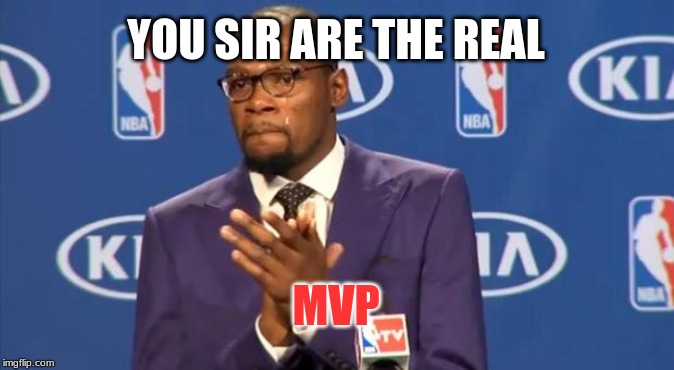 You The Real MVP Meme | YOU SIR ARE THE REAL MVP | image tagged in memes,you the real mvp | made w/ Imgflip meme maker