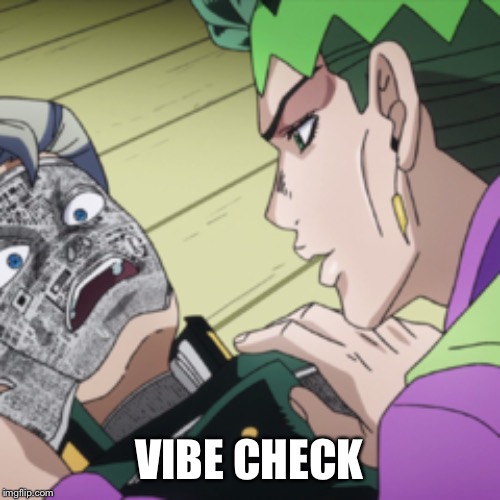 vibe check meme template