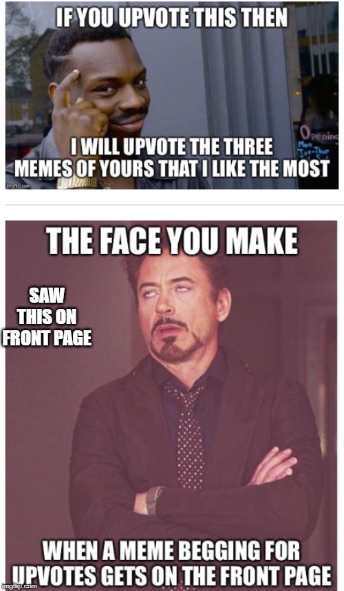 front page memes can create memes | SAW THIS ON FRONT PAGE | image tagged in memes | made w/ Imgflip meme maker