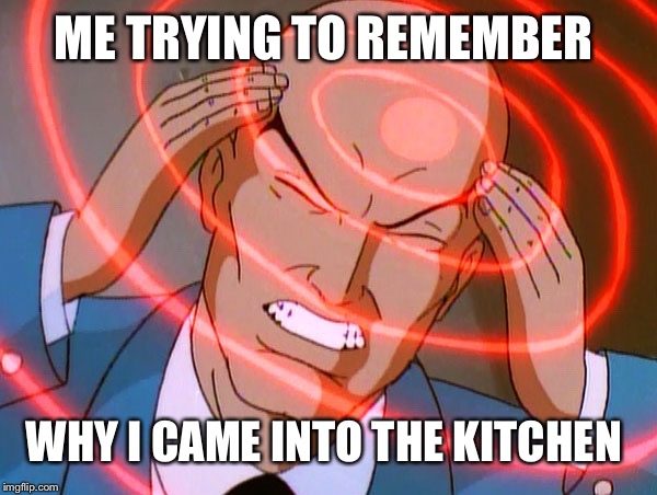 Professor X | ME TRYING TO REMEMBER; WHY I CAME INTO THE KITCHEN | image tagged in professor x | made w/ Imgflip meme maker