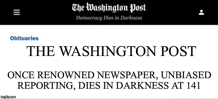 Washington Post Obituaries - Imgflip