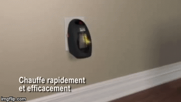 Chauffage électrique portable | image tagged in gifs | made w/ Imgflip video-to-gif maker